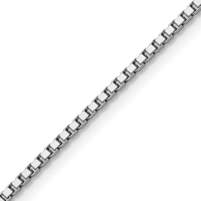 Main Image 3 of 1.5mm Box Chain Necklace in Solid Platinum - 20"