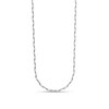 Thumbnail Image 1 of 2.3mm Paper Clip Chain Necklace in Solid Platinum - 16"