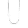 Thumbnail Image 1 of 2.3mm Paper Clip Chain Necklace in Solid Platinum - 20"