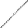 Thumbnail Image 3 of 2.5mm Curb Chain Necklace in Solid Platinum - 20"