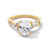 Thumbnail Image 1 of 2-3/8 CT. T.W. Oval Certified Lab-Grown Diamond Split Shank Engagement Ring in 14K Gold (F/VS2)