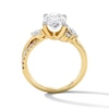 Thumbnail Image 4 of 2-3/8 CT. T.W. Oval Certified Lab-Grown Diamond Split Shank Engagement Ring in 14K Gold (F/VS2)