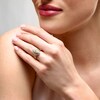 Thumbnail Image 2 of 1-5/8 CT. T.W. Marquise-Cut Diamond Double Frame Channel-Set Bridal Set in 14K Gold