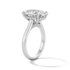 Thumbnail Image 5 of 5-1/4 CT. T.W. Certified Lab-Grown Diamond Solitaire Engagement Ring in 14K White Gold (F/VS2)