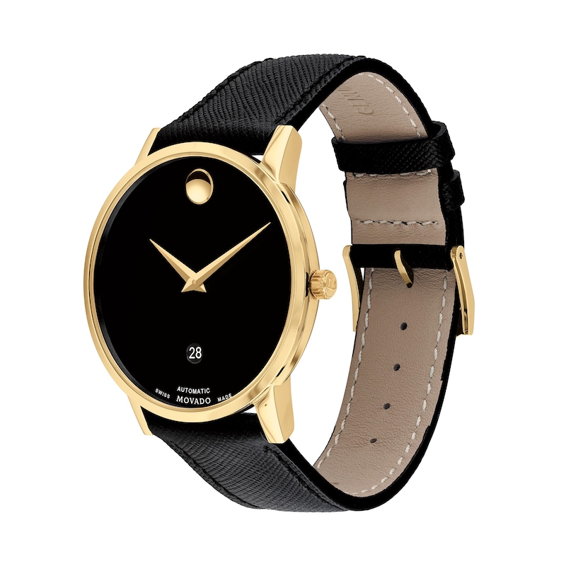 Main Image 2 of Men’s Movado Museum® Classic Automatic Watch with Black Dial (Model: 0607566)