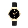 Thumbnail Image 1 of Ladies’ Movado Museum® Classic Automatic Watch with Black Dial (Model: 0607676)