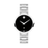 Thumbnail Image 1 of Ladies’ Movado Museum® Classic Automatic Watch with Black Dial (Model: 0607678)