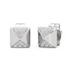 Thumbnail Image 1 of 1/20 CT. T.W. Diamond Spike Stud Earrings in Sterling Silver