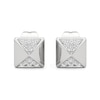Thumbnail Image 2 of 1/20 CT. T.W. Diamond Spike Stud Earrings in Sterling Silver