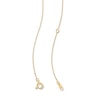 Thumbnail Image 3 of Pear-Shaped Garnet and 1/5 CT. T.W. Diamond Snake Pendant in Sterling Silver with 18K Gold Plate