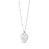 Thumbnail Image 1 of Heart Charm Necklace in Sterling Silver