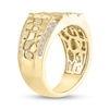 Thumbnail Image 2 of 1/4 CT. T.W. Diamond Edge Octagon-Top Nugget Ring in 10K Gold