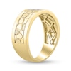 Thumbnail Image 2 of 1/10 CT. T.W. Diamond Three Stone Nugget Band in 10K Gold
