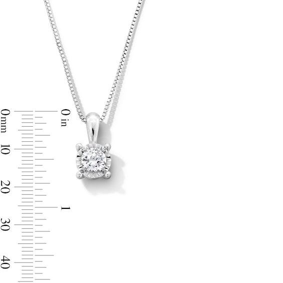 1 CT. T.w. Lab-Grown Diamond Miracle Solitaire Pendant and Stud Earrings Set in Sterling Silver