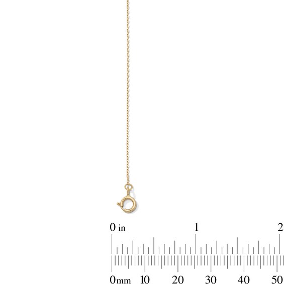 Interlocking Circles Bracelet in Solid 10K Gold