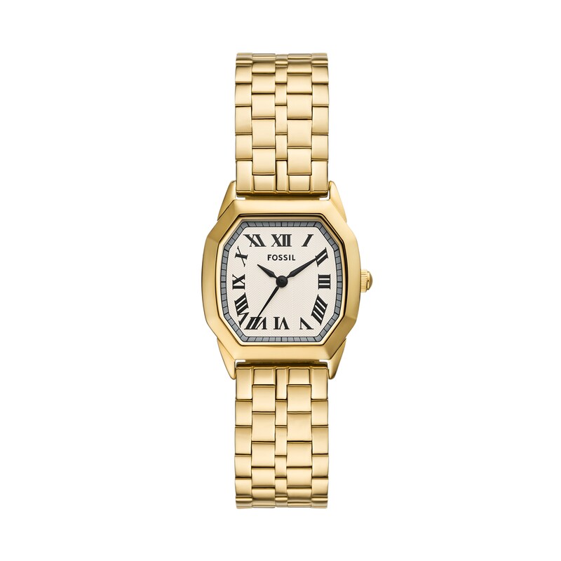 Main Image 1 of Ladies' Fossil Harlow Octagonal Watch with Cream Dial (Model: ES5361)