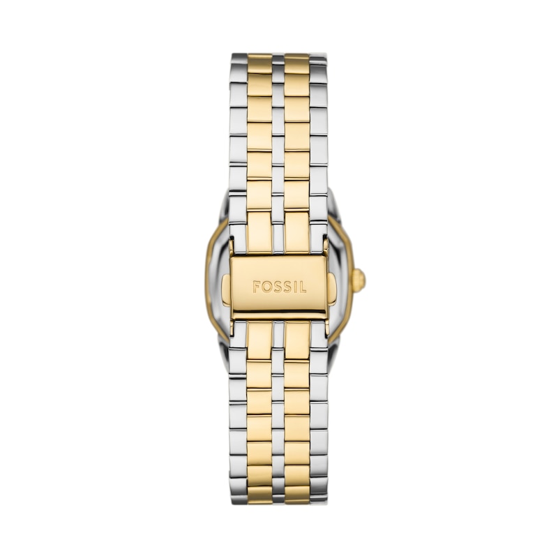 Main Image 3 of Ladies' Fossil Harlow Octagonal Two-Tone Watch with Cream Dial (Model: ES5362)