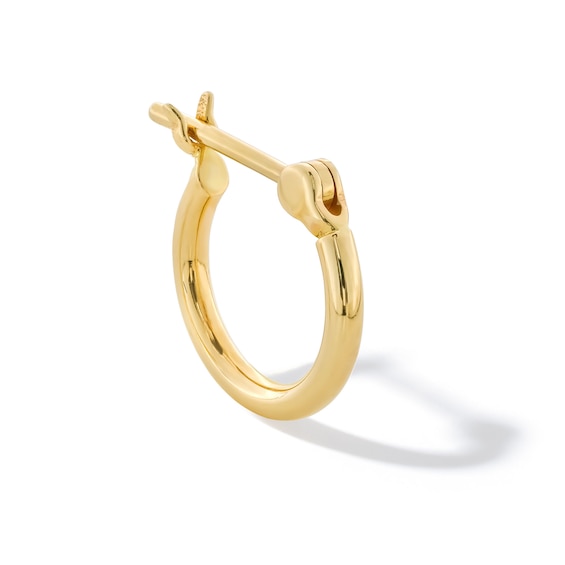 11.0mm Single Hoop Earring in 10K Gold