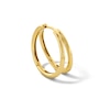 Thumbnail Image 1 of 15.0mm Single Split Hoop Earring in 10K Gold