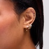 Thumbnail Image 2 of 15.0mm Single Split Hoop Earring in 10K Gold