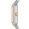 Thumbnail Image 2 of Ladies’ Fossil Raquel Rectangular Two-Tone Watch with Silver Satin Dial (Model: ES5368)