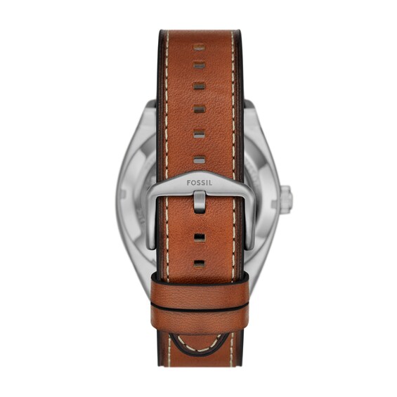 Menâs Fossil Everett Automatic Watch with Green Dial (Model: Me3261)