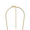Thumbnail Image 4 of Ladies' Fossil Harwell Rectangular Watch Necklace with Gold-Tone Dial (Model: ES533 )