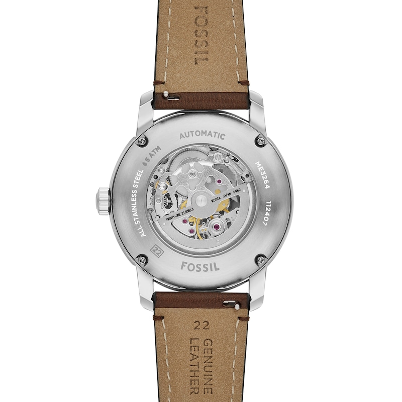 Main Image 4 of Men’s Fossil Heritage Automatic Watch with Ivory Dial (Model: ME3264)