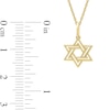 Thumbnail Image 3 of Star of David Pendant in 14K Gold
