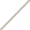 Thumbnail Image 2 of 2 CT. T.W. Diamond Curb Chain Bracelet in Hollow Sterling Silver with 10K Gold Plate - 8.5"