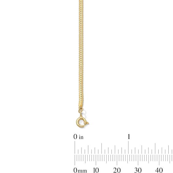 2.0mm Wheat Chain Bracelet in Solid Sterling Silver with 18K Gold Plate