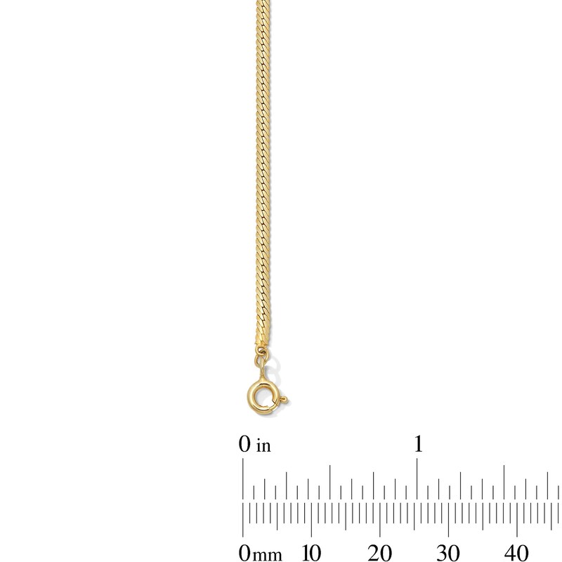 2.0mm Wheat Chain Bracelet in Solid Sterling Silver with 18K Gold Plate