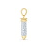 Thumbnail Image 3 of 5/8 CT. T.W. Certified Lab-Grown Diamond Round-Nose Cylinder Necklace Charm in 10K Gold (F/SI2)