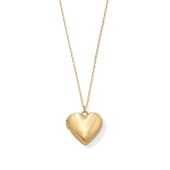 Heart Locket in 10K Gold