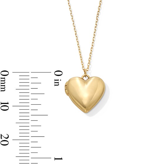 Heart Locket in 10K Gold