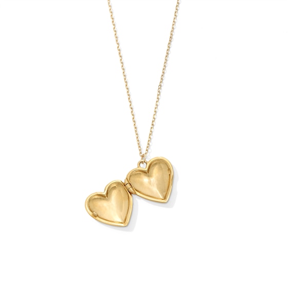 Heart Locket in 10K Gold