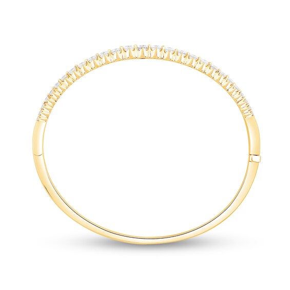 2 CT. T.w. Certified Lab-Grown Diamond Bangle in 10K Gold (F/Vs2)