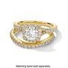 Thumbnail Image 4 of Vera Wang Love Collection 1-5/8 CT. T.W. Certified Lab-Grown Diamond Cushion Frame Engagement Ring in 14K Gold (F/VS2)