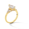 Thumbnail Image 3 of Vera Wang Love Collection 2-3/8 CT. T.W. Pear Certified Lab-Grown Diamond Floral Engagement Ring in 14K Gold (F/VS2)