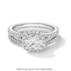 Thumbnail Image 4 of Vera Wang Love Collection 1-5/8 CT. T.W. Certified Lab-Grown Diamond Cushion Frame Engagement Ring in 14K White Gold