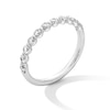 Thumbnail Image 3 of 1/2 CT. T.W. Certified Lab-Grown Diamond Anniversary Band in 14K White Gold (F/VS2)
