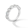 Thumbnail Image 3 of 3 CT. T.W. Certified Lab-Grown Diamond Seven Stone Anniversary Band in 14K White Gold (F/VS2)