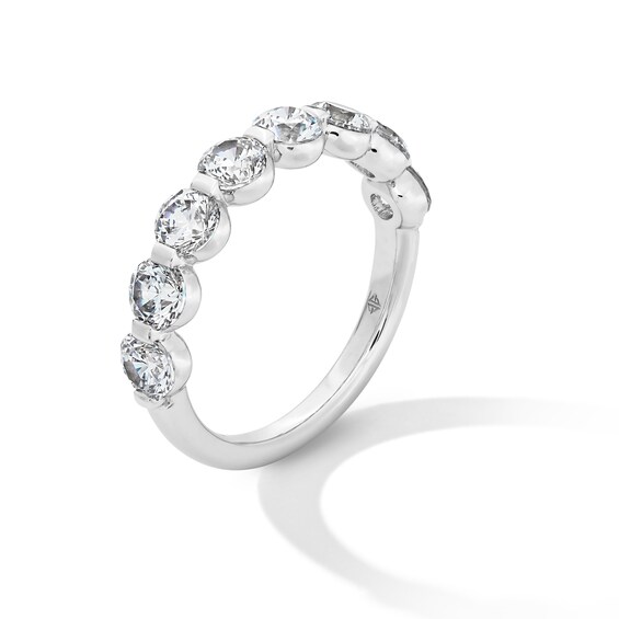 2 CT. T.w. Certified Lab-Grown Diamond Eight Stone Anniversary Band in 14K White Gold (F/Vs2)