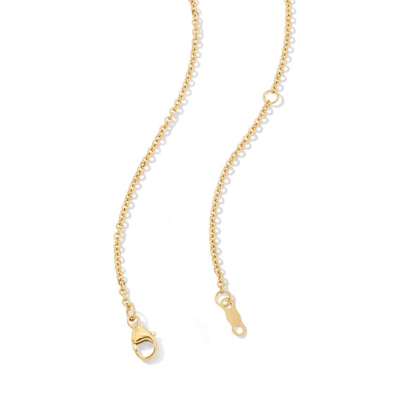 1/2 CT. T.w. Journey Certified Lab-Grown Diamond Vertical Drop Necklace in 10K Gold (F/Vs2)