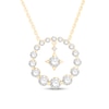 Thumbnail Image 1 of 1 CT. T.W. Journey Certified Lab-Created Diamond Circle Necklace in 10K Gold (F/VS2)