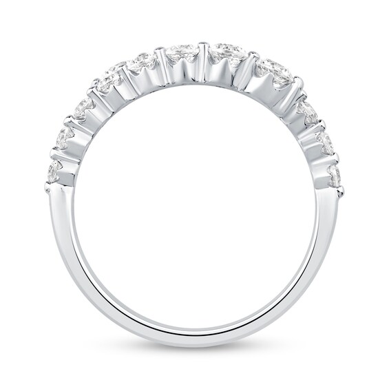 1-1/4 CT. T.w. Certified Lab-Grown Diamond Split Bypass Ring in 10K White Gold (F/Vs2)