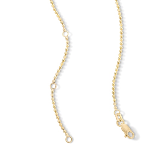 3/4 CT. Certified Lab-Grown Diamond Bezel-Set Solitaire Necklace in 14K Gold (F/Vs2)