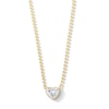 Thumbnail Image 1 of 1 CT. Heart-Shaped Certified Lab-Grown Diamond Solitaire Necklace in 14K Gold (F/VS2)