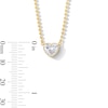 Thumbnail Image 4 of 1 CT. Heart-Shaped Certified Lab-Grown Diamond Solitaire Necklace in 14K Gold (F/VS2)