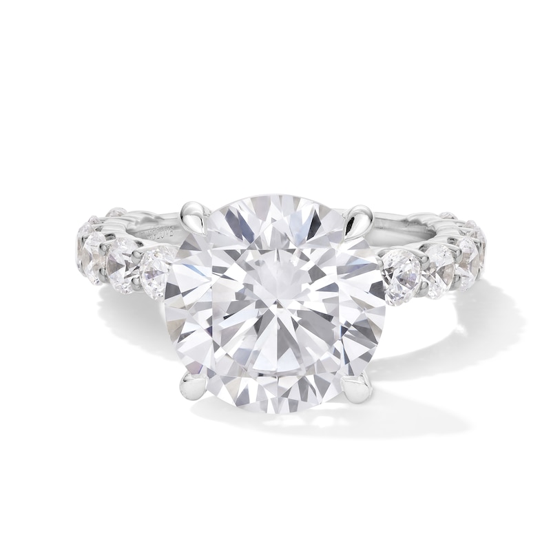 Main Image 1 of Vera Wang Love Collection 6-1/2 CT. T.W. Certified Lab-Grown Diamond Engagement Ring in 14K White Gold (F/VS2)